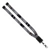 3/4" Dye-Sublimated Waffle Weave Lanyard