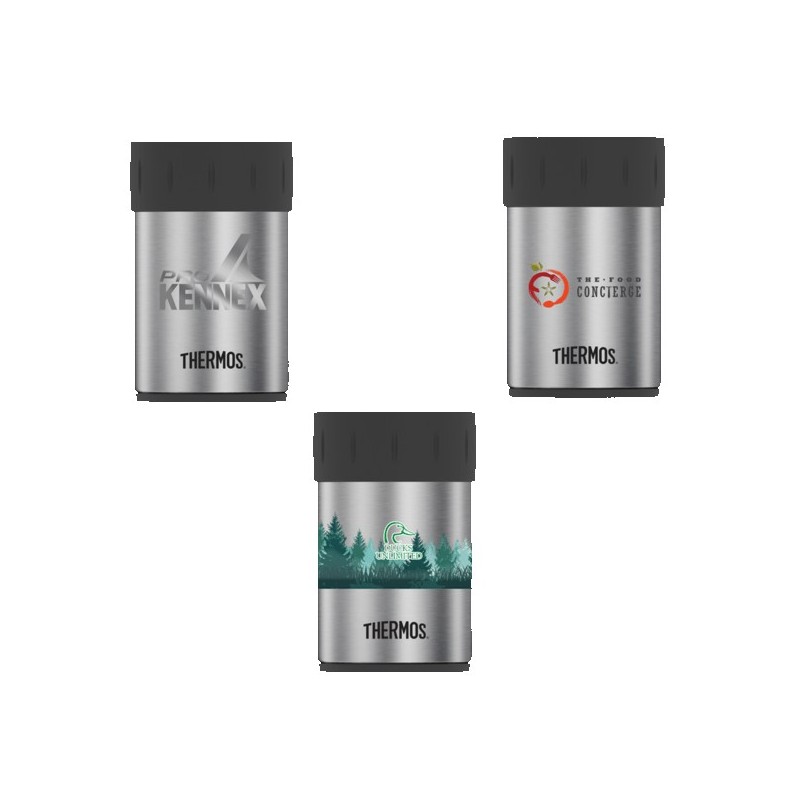12 oz. Thermos® Double Wall Stainless Steel Can Insulator