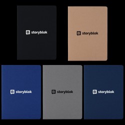 Stitches Recycled Paper Notebook