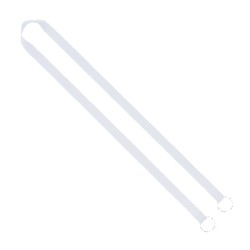 IMPORT Rush 5/8" Dye-Sublimated 2-Ended Lanyard with Dual Sewn Silver Metal Split-Ring