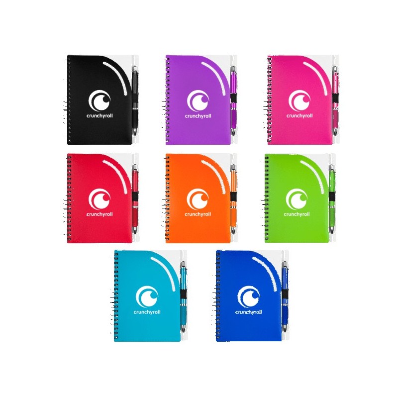 Curvy Top Notebook Set