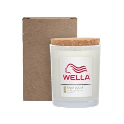 ZEN Niva Frosted Candle with Cork Lid