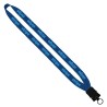 3/4" Cotton Lanyard with Plastic Snap-Buckle Release & O-Ring