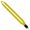 3/4" Cotton Lanyard with Plastic Snap-Buckle Release & O-Ring