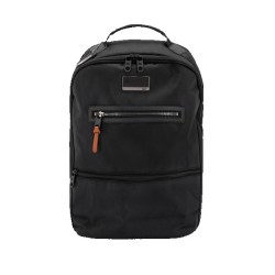 Black Black Faux Leather Debossed
