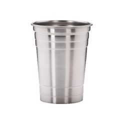 Suds 16 oz Stainless Steel Beer Cups