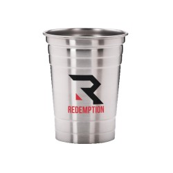 Suds 16 oz Stainless Steel Beer Cups