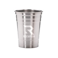 Suds 16 oz Stainless Steel Beer Cups