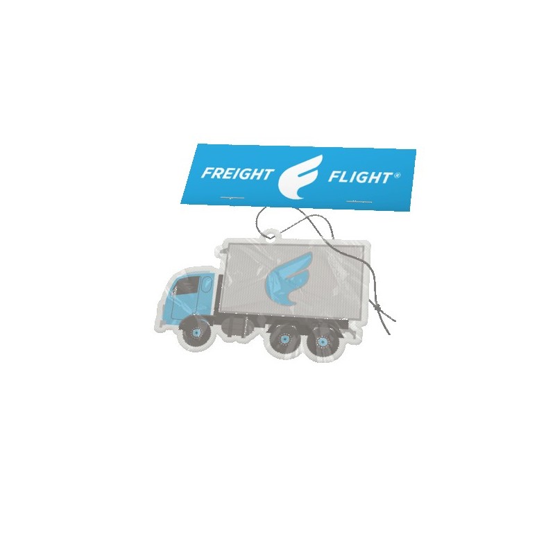 IMPORT 3" x 3" Custom Shaped Air Freshener with Header Card