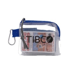 Golf Safety & First Aid Kit in a Zippered Clear Nylon Bag