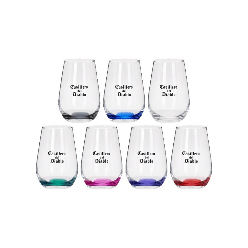 Tipsy 16 oz Vaso Silicia Stemless Wine Glass