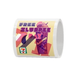 4" x 4" Square Roll Labels