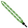 3/4" Cotton Lanyard with Plastic Clamshell & Bulldog Clip