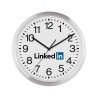 12" Slim Metal Wall Clock"