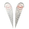 IMPORT 10' Single Sided Teardrop Flag with Ground Spike