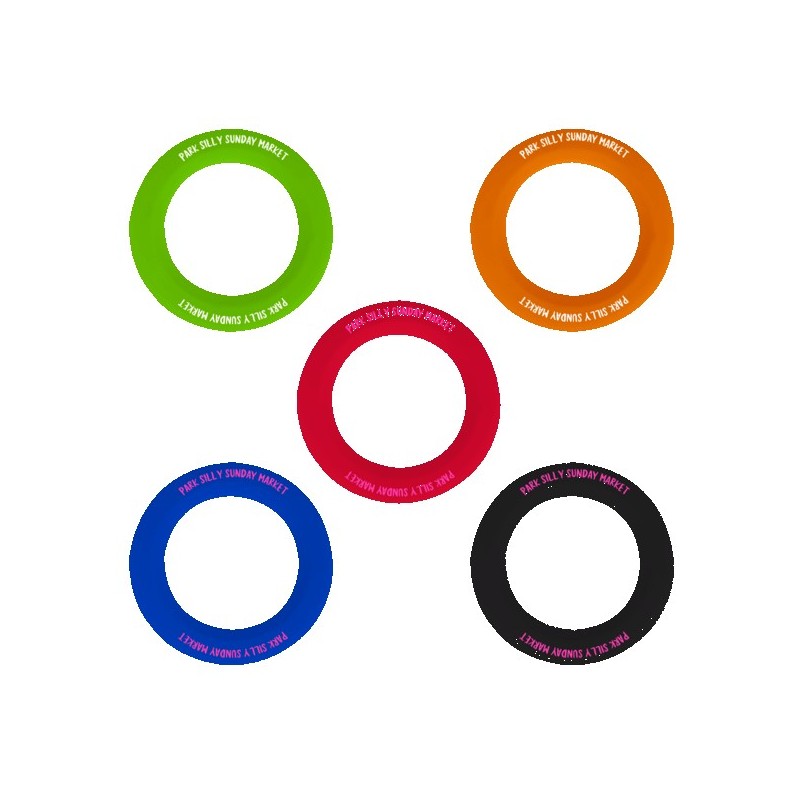 Disc-O-Wrist Silicone Flying Disc