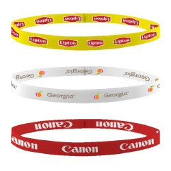 1/2" Dye Sublimated Stretchy Elastic Headband