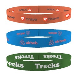 3/4" Dye Sublimated Stretchy Elastic Headband