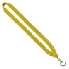 3/4" Polyester Lanyard with Metal Crimp & Split-Ring