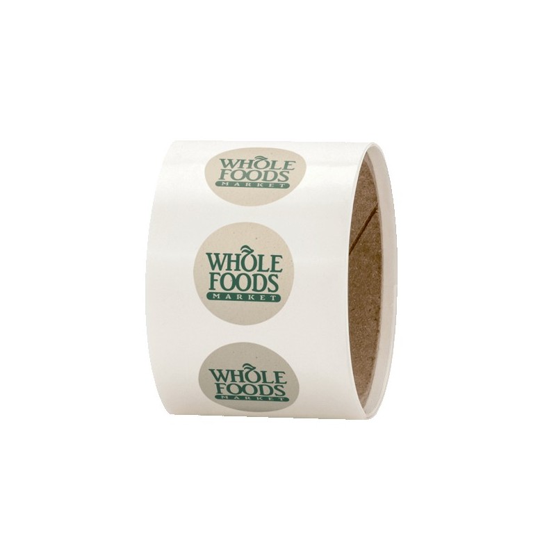 2" Circle Roll Labels