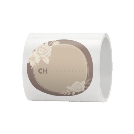 4" Circle Roll Labels