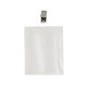 3" x 4" Printed Vertical Vinyl Pouch with Bulldog Clip