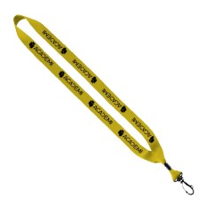 3/4" Polyester Lanyard with O-Ring