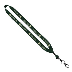 3/4" Polyester Lanyard with O-Ring