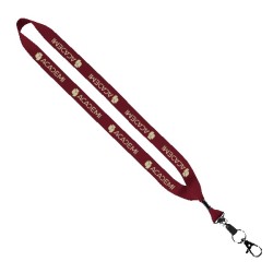 3/4" Polyester Lanyard with O-Ring