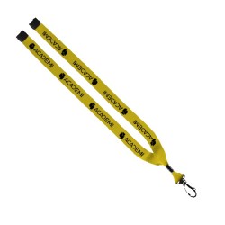 3/4" Polyester Lanyard with O-Ring