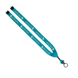 3/4" Polyester Lanyard with O-Ring