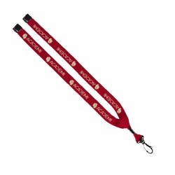 3/4" Polyester Lanyard with O-Ring