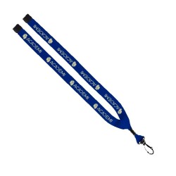 3/4" Polyester Lanyard with O-Ring