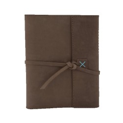 Distressed Brown Turquoise Blank