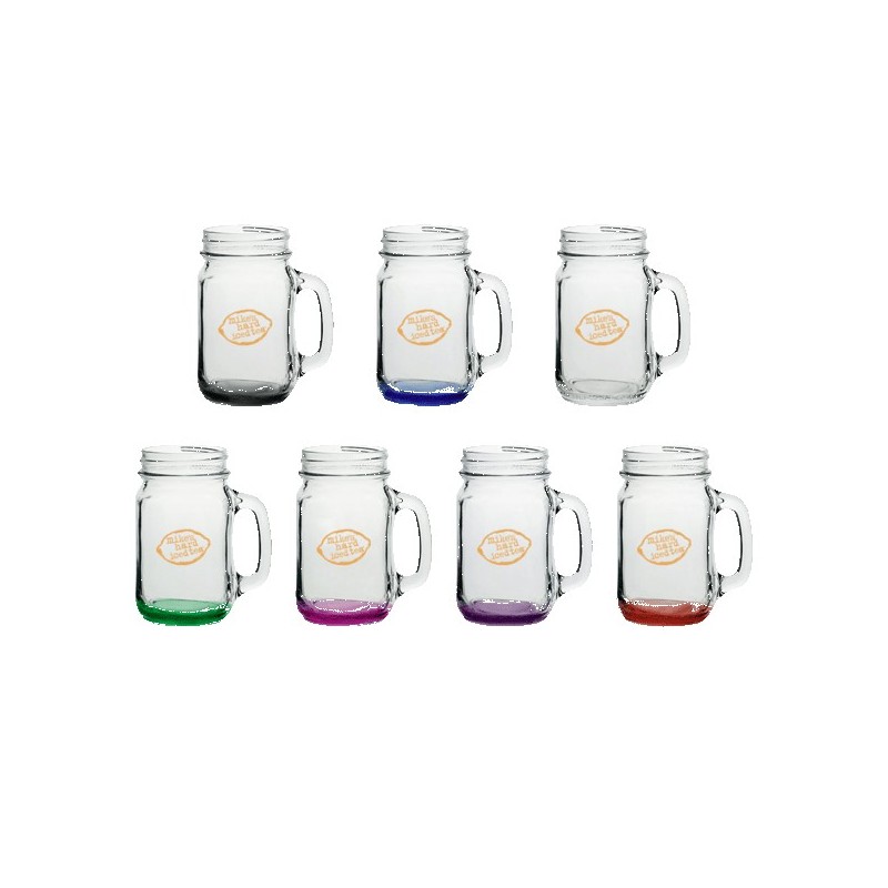 16 oz Mason Jars with Handles