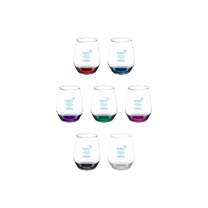 Perfected 12 oz Silicia Stemless Wine