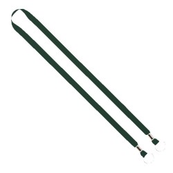 IMPORT Rush 1/2" Polyester 2-Ended Lanyard with Dual Silver Metal Crimp & Split-Ring
