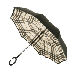 Cream Plaid/black Blank
