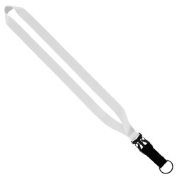 3/4" Dye-Sublimated Lanyard with Slide-Release & Metal Split-Ring