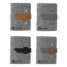 Harlequin Felt Journal