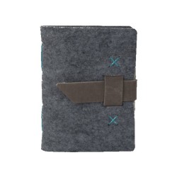 Slate Gray Turquoise Blank