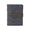 Slate Gray Light Rust Blank