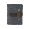 Distressed Brown White Blank