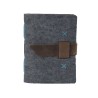 Distressed Brown Turquoise Blank