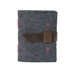 Distressed Brown Fuchsia Blank