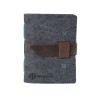 Distressed Brown Turquoise
