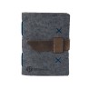 Distressed Brown Royal Blue