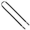 1/2" Cotton Double Bulldog Clip Lanyard