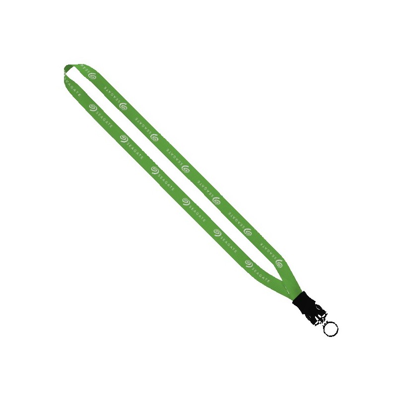 1/2" Dye-Sublimated Waffle Weave Lanyard