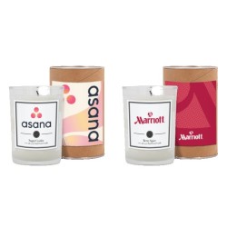 8 oz. Scented Tumbler Candle in a Cardboard Gift Tube w/ Metal Lid